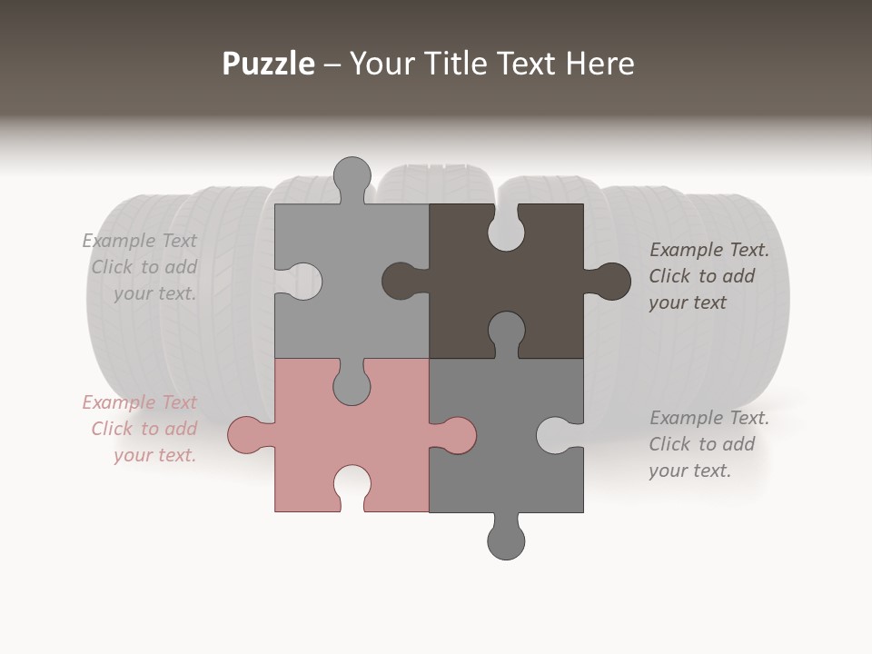 Isolated Detail Profile PowerPoint Template