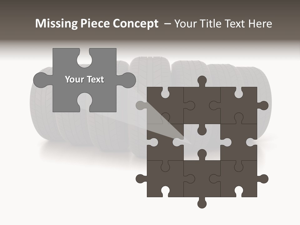 Isolated Detail Profile PowerPoint Template