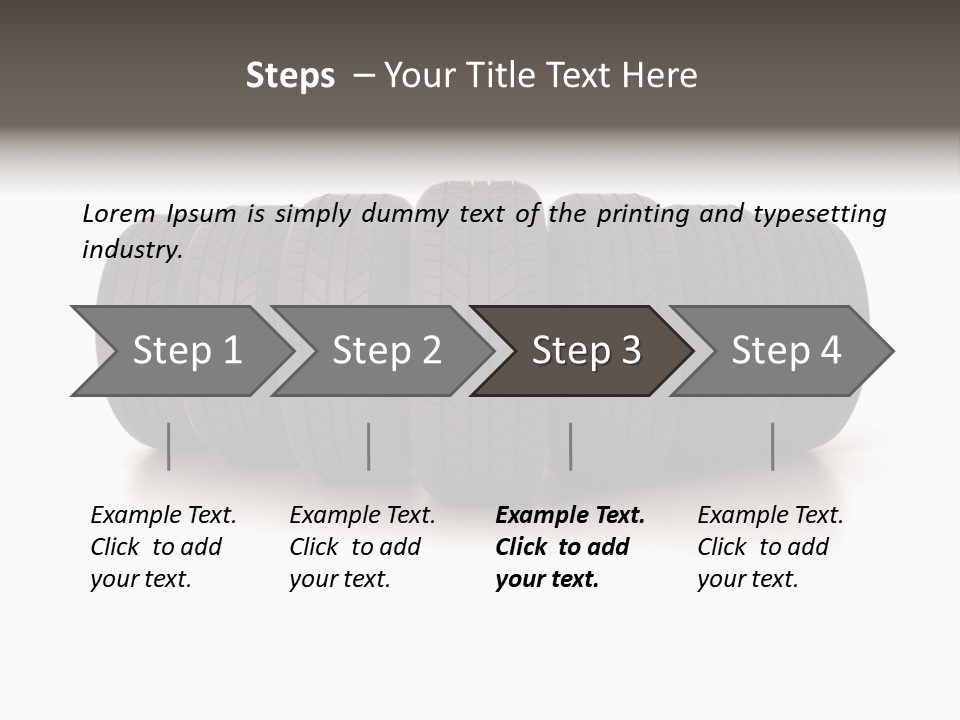 Isolated Detail Profile PowerPoint Template
