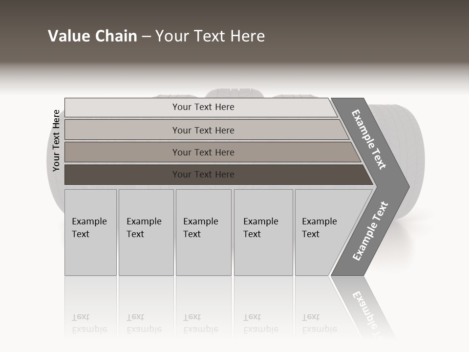 Isolated Detail Profile PowerPoint Template