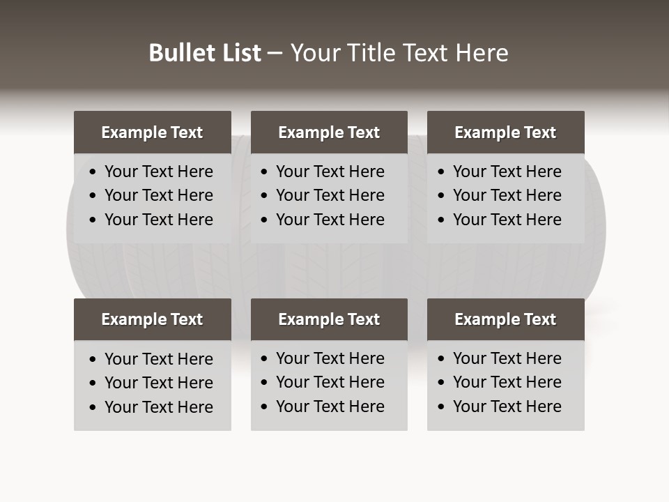 Isolated Detail Profile PowerPoint Template