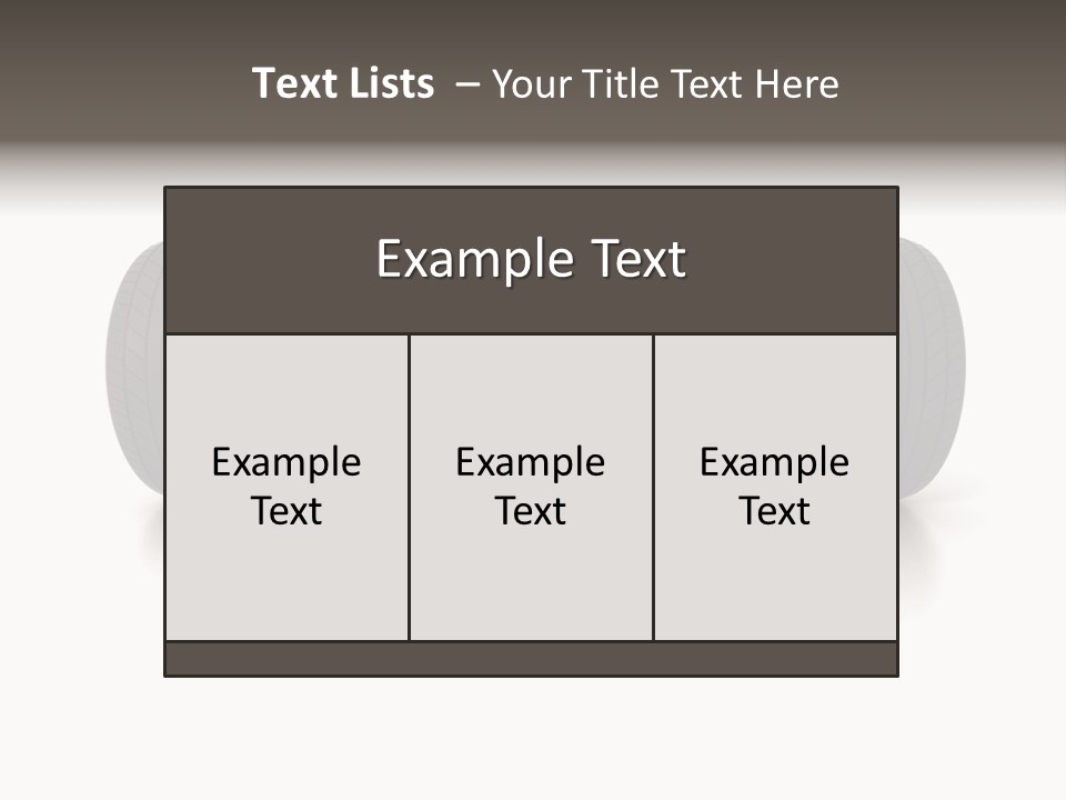 Isolated Detail Profile PowerPoint Template
