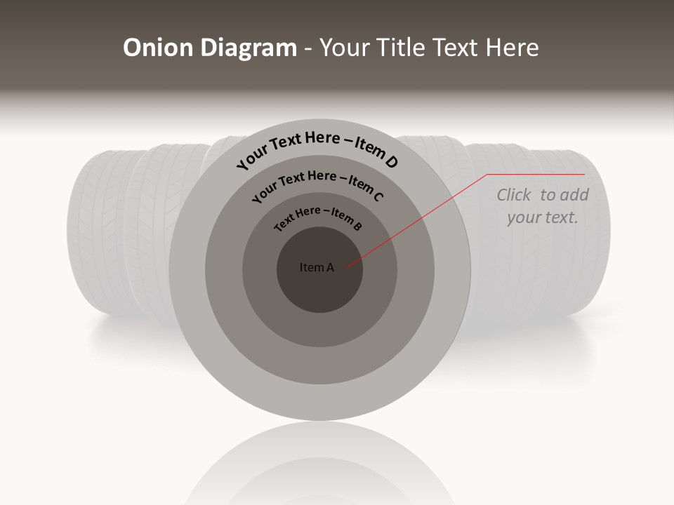 Isolated Detail Profile PowerPoint Template