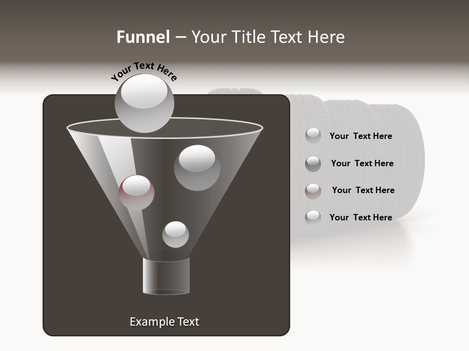 Isolated Detail Profile PowerPoint Template