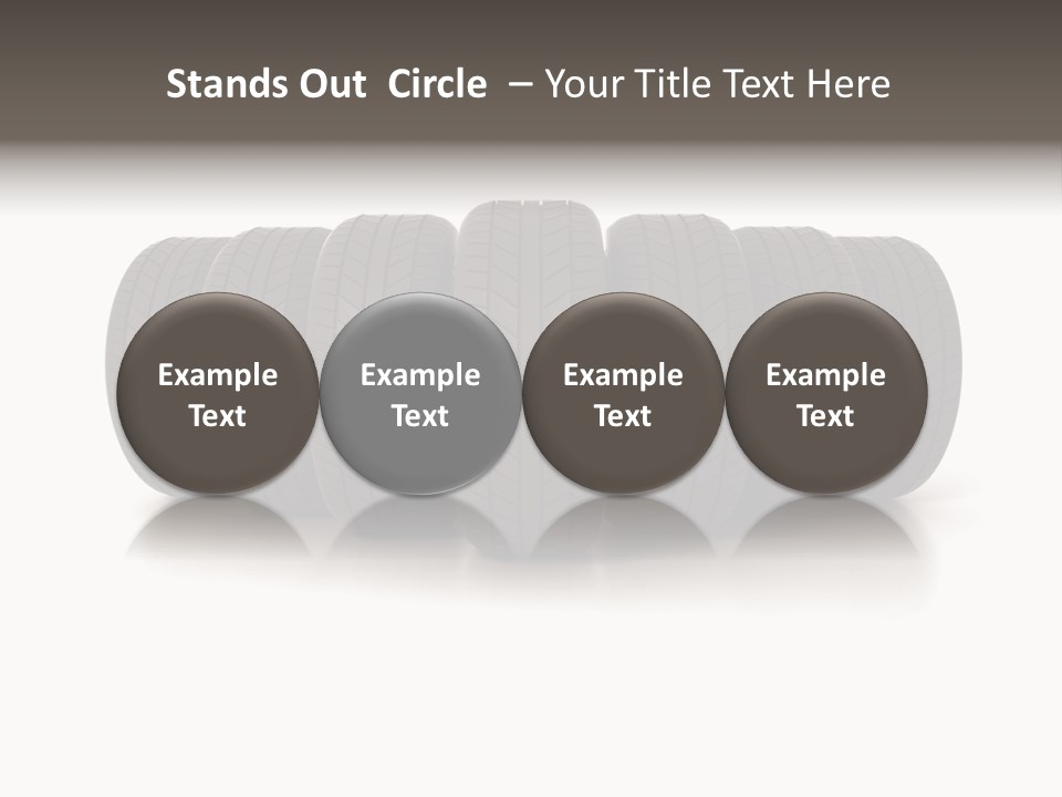 Isolated Detail Profile PowerPoint Template