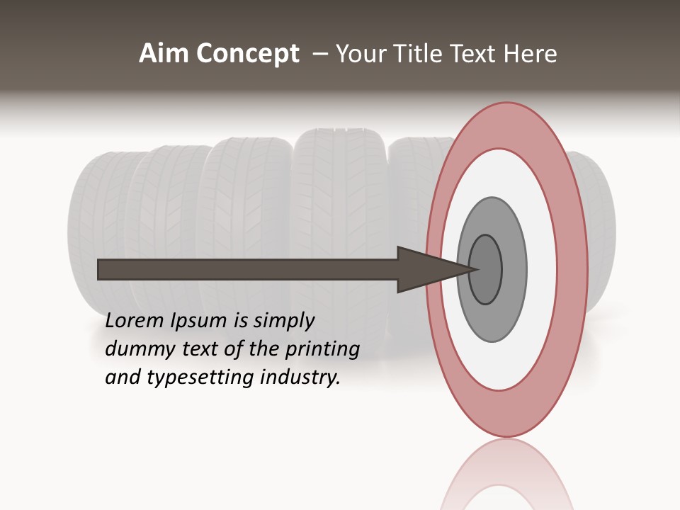 Isolated Detail Profile PowerPoint Template