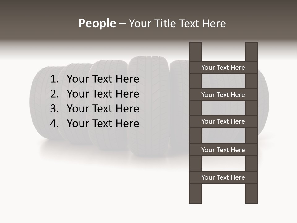Isolated Detail Profile PowerPoint Template