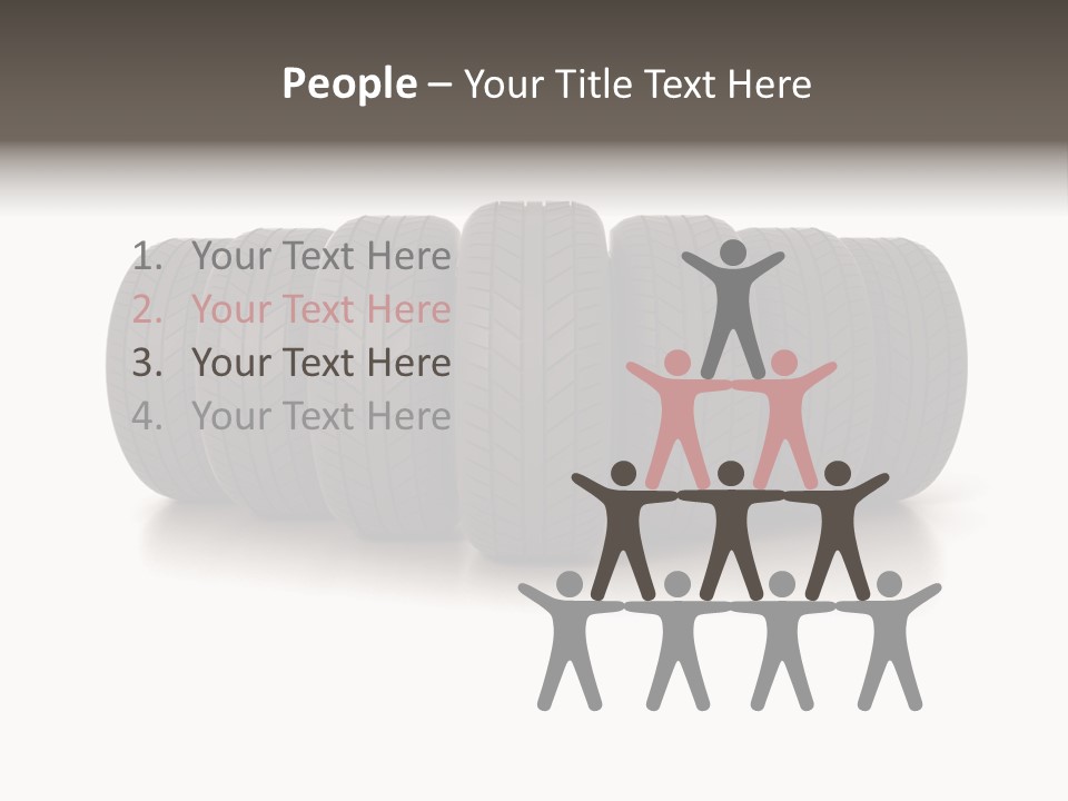 Isolated Detail Profile PowerPoint Template