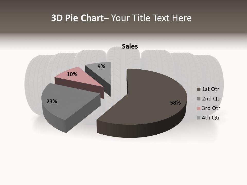 Isolated Detail Profile PowerPoint Template