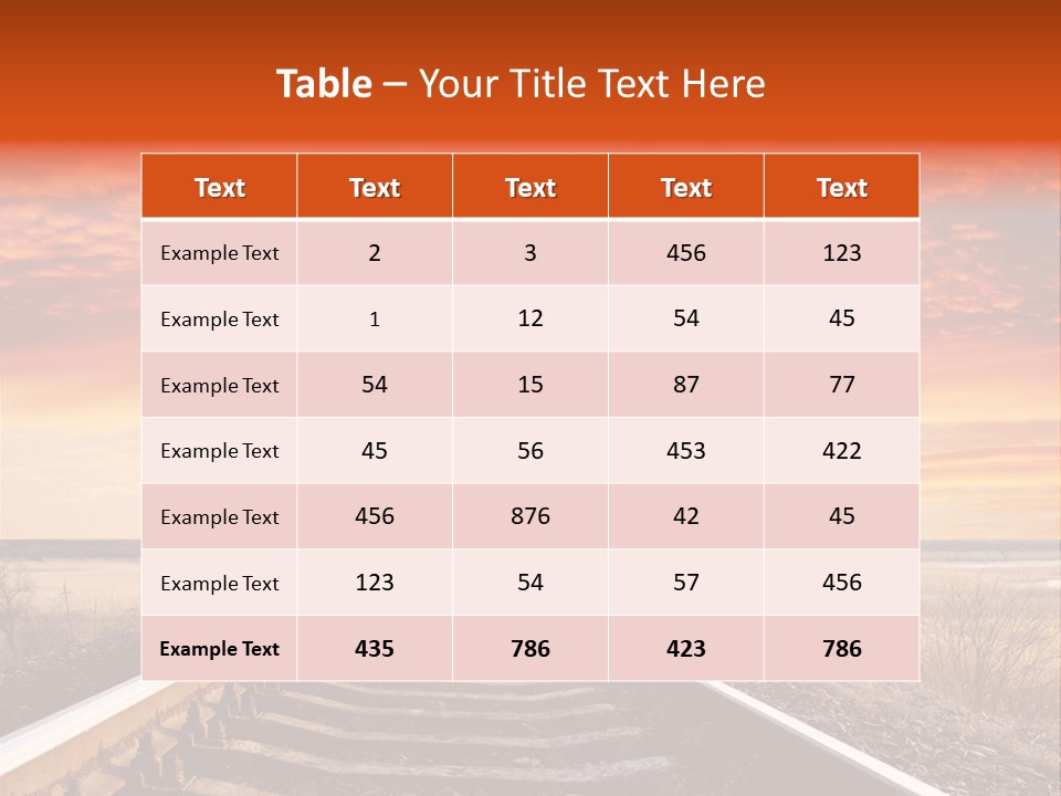 Way Path Direction PowerPoint Template