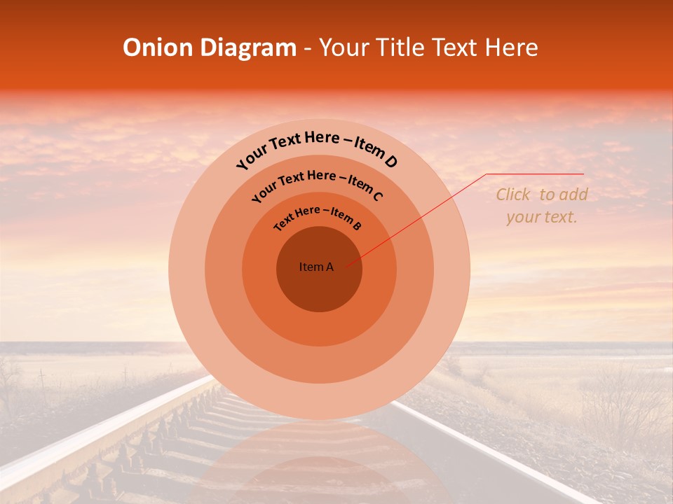 Way Path Direction PowerPoint Template