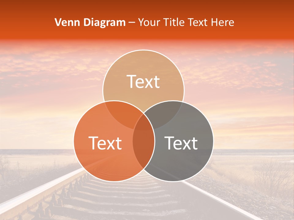 Way Path Direction PowerPoint Template