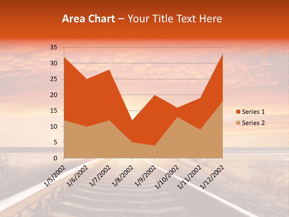Way Path Direction PowerPoint Template