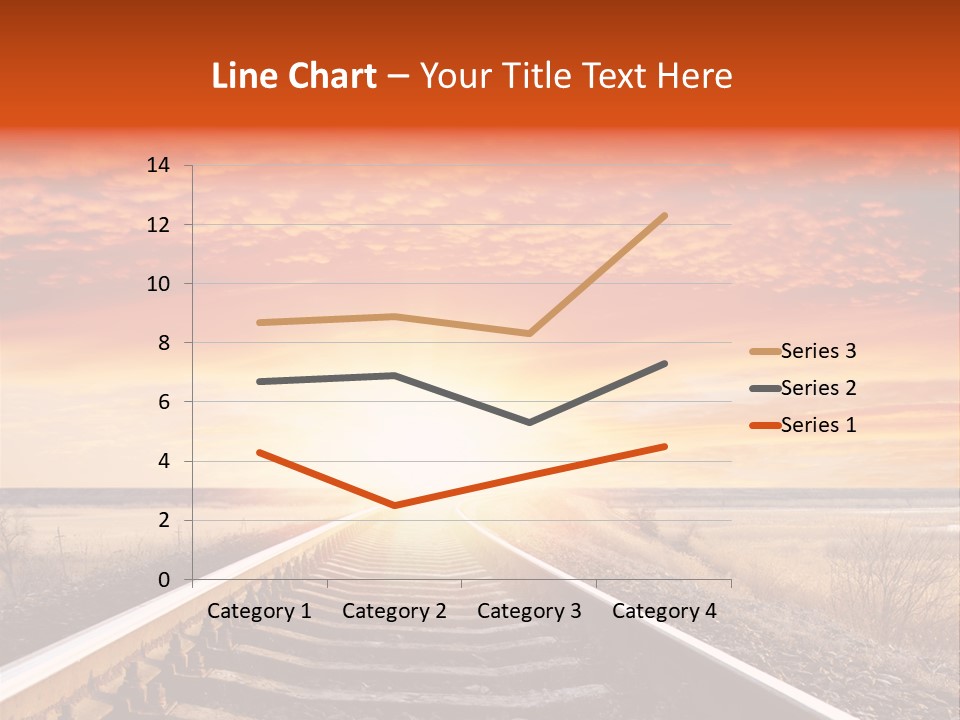 Way Path Direction PowerPoint Template