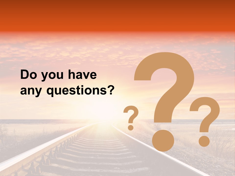 Way Path Direction PowerPoint Template