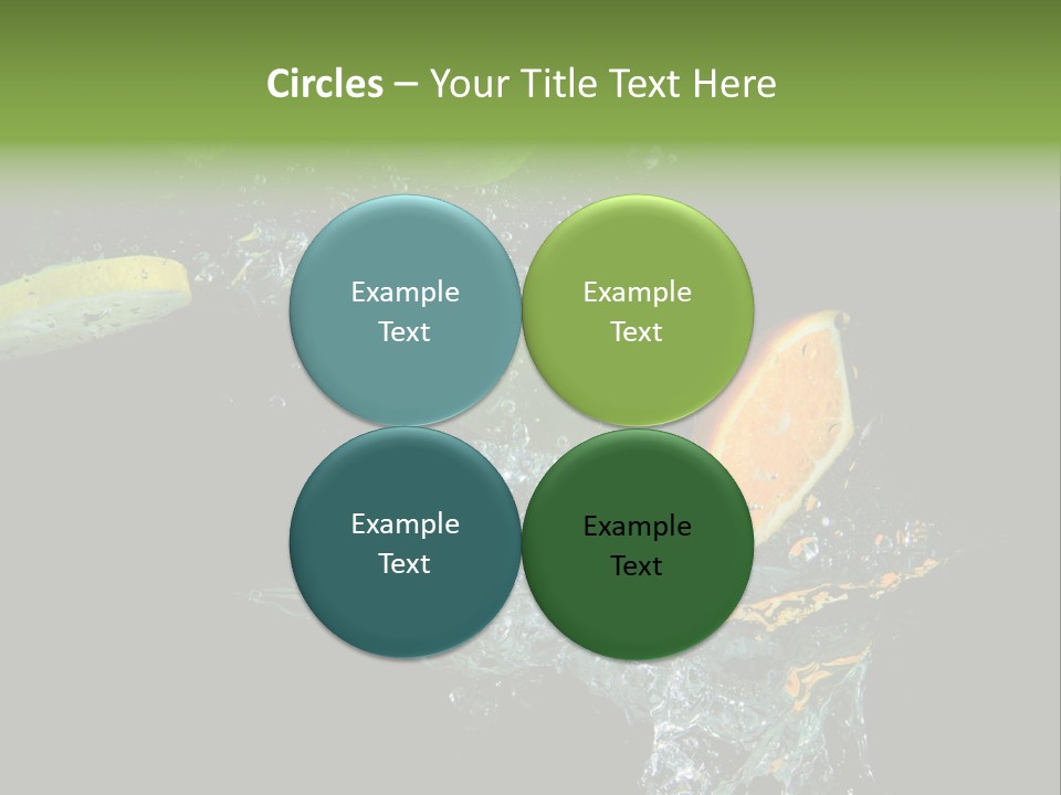 Ripple Water Beverage PowerPoint Template