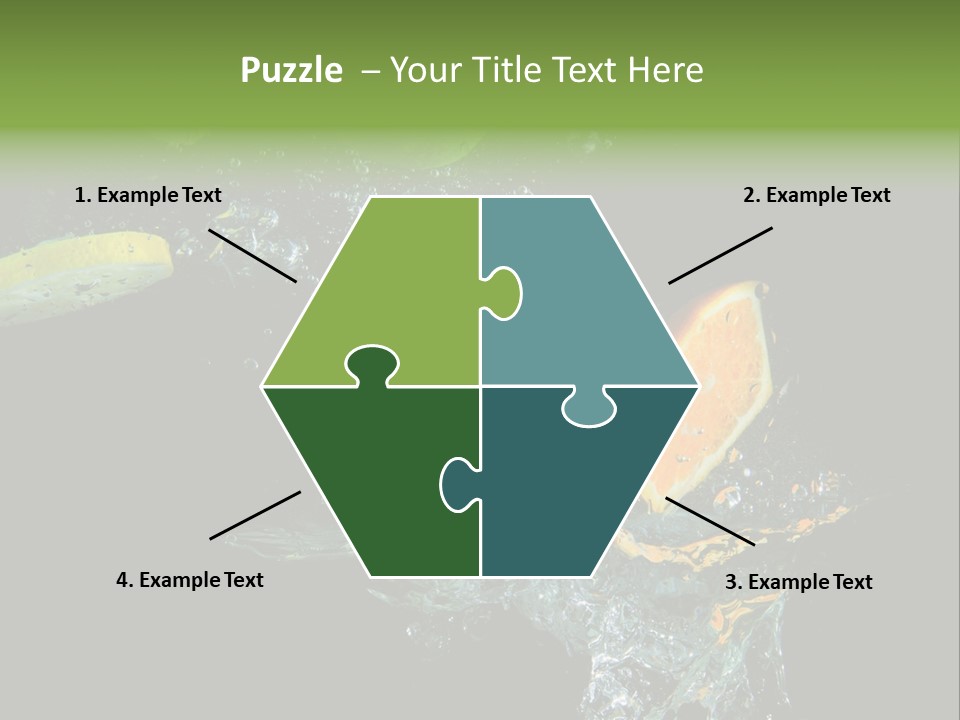 Ripple Water Beverage PowerPoint Template