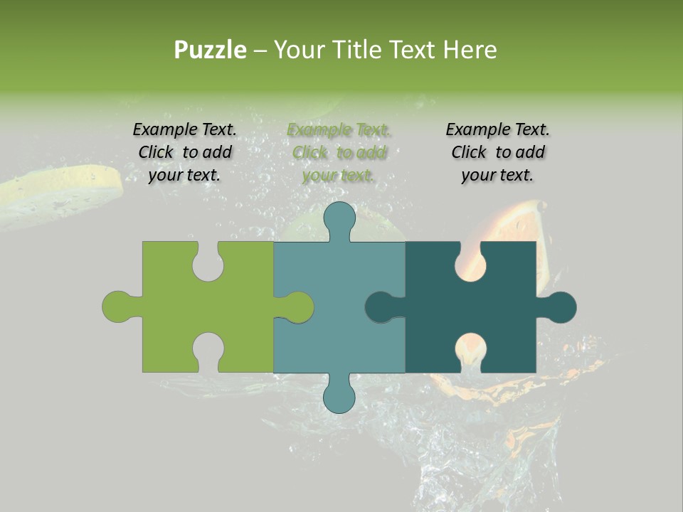 Ripple Water Beverage PowerPoint Template