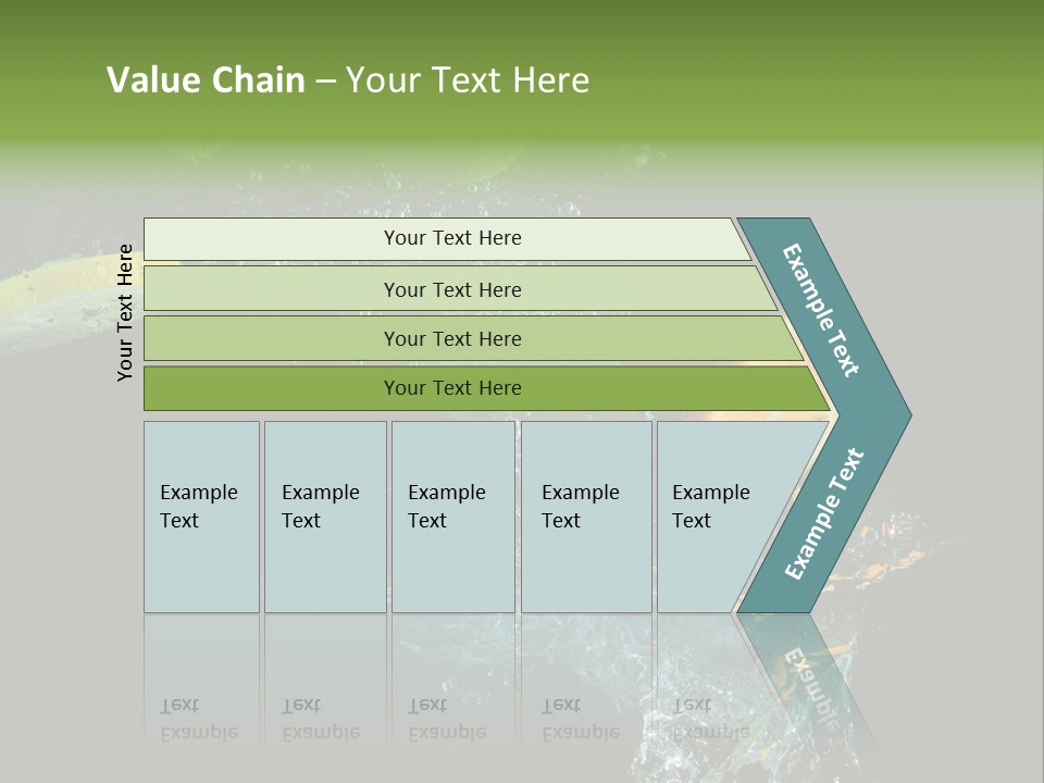 Ripple Water Beverage PowerPoint Template