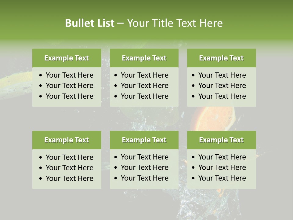 Ripple Water Beverage PowerPoint Template