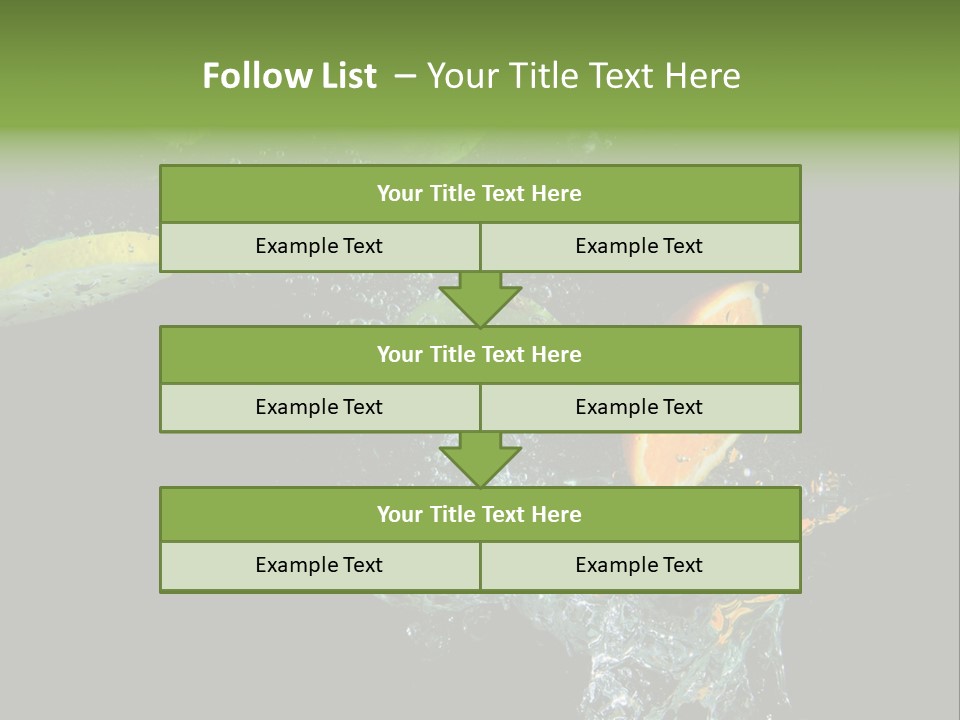 Ripple Water Beverage PowerPoint Template