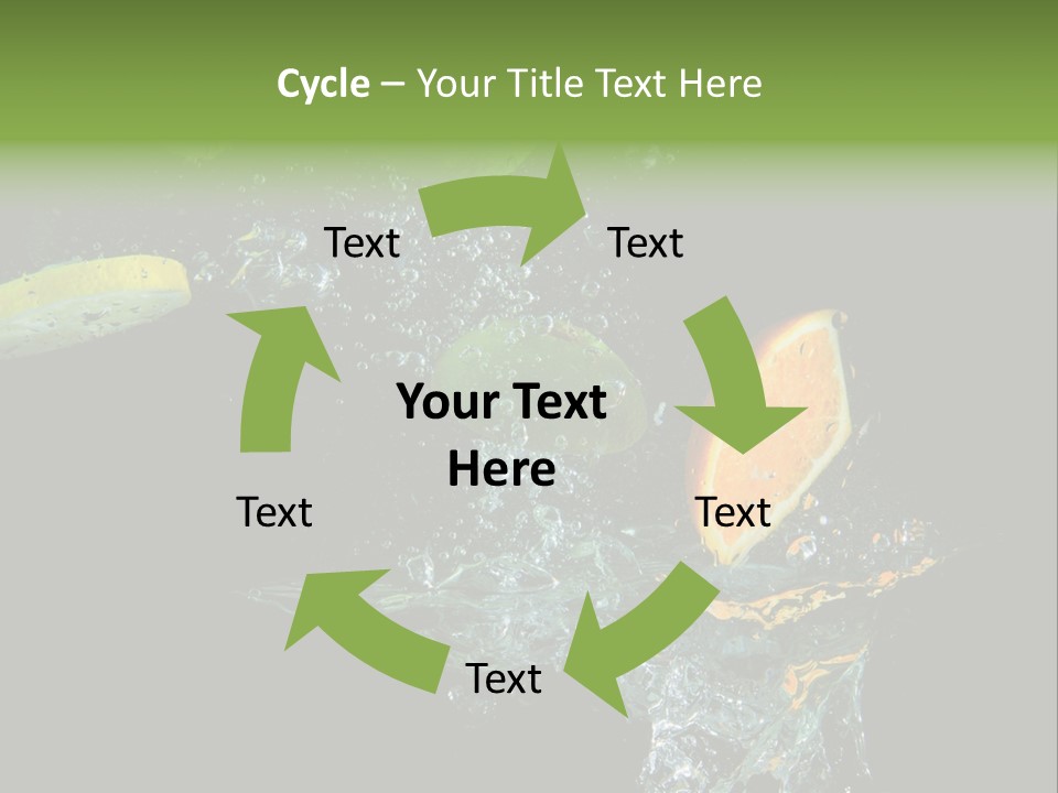 Ripple Water Beverage PowerPoint Template