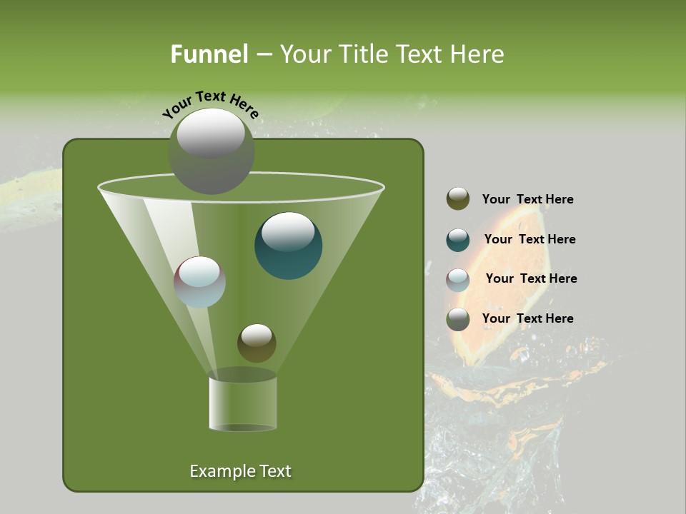 Ripple Water Beverage PowerPoint Template