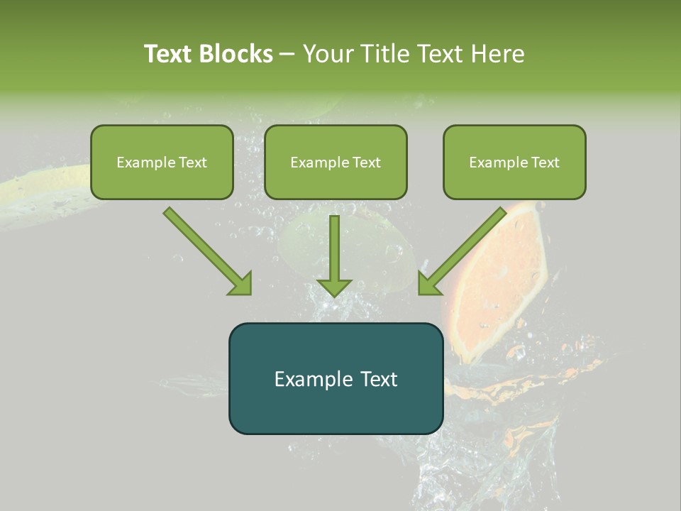 Ripple Water Beverage PowerPoint Template