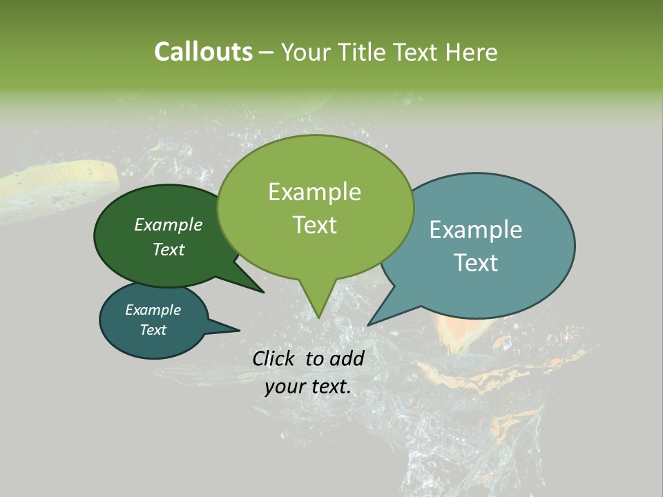 Ripple Water Beverage PowerPoint Template