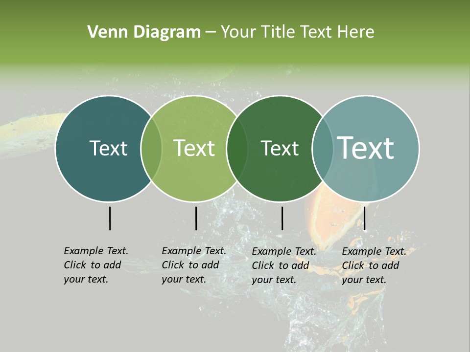 Ripple Water Beverage PowerPoint Template