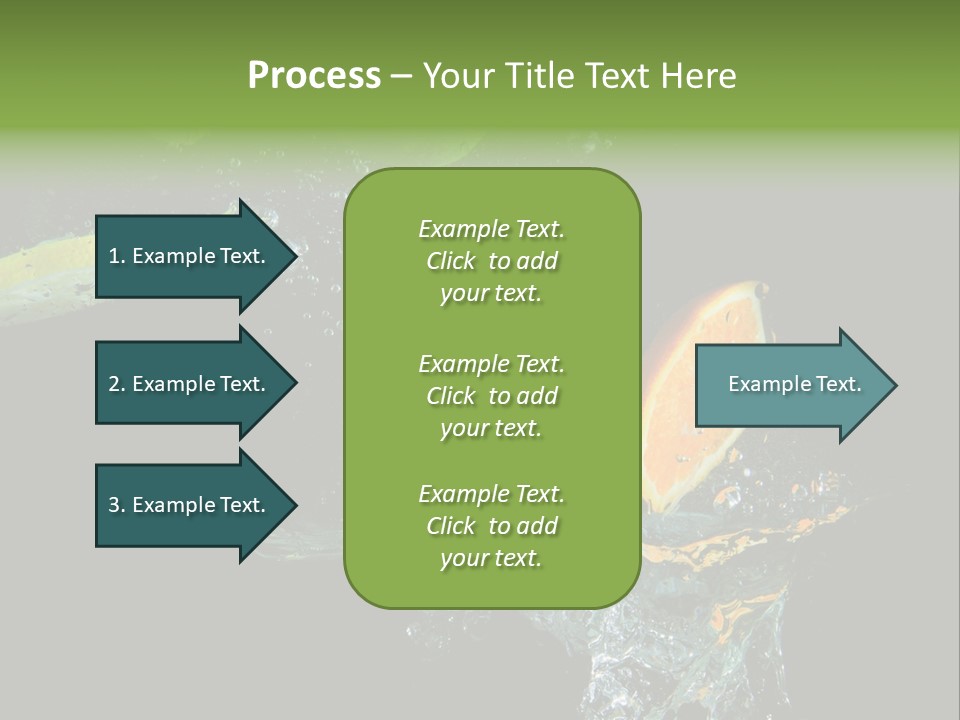 Ripple Water Beverage PowerPoint Template