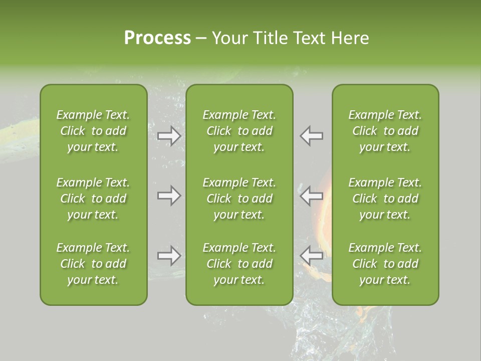 Ripple Water Beverage PowerPoint Template
