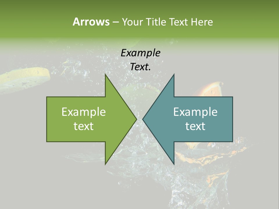 Ripple Water Beverage PowerPoint Template