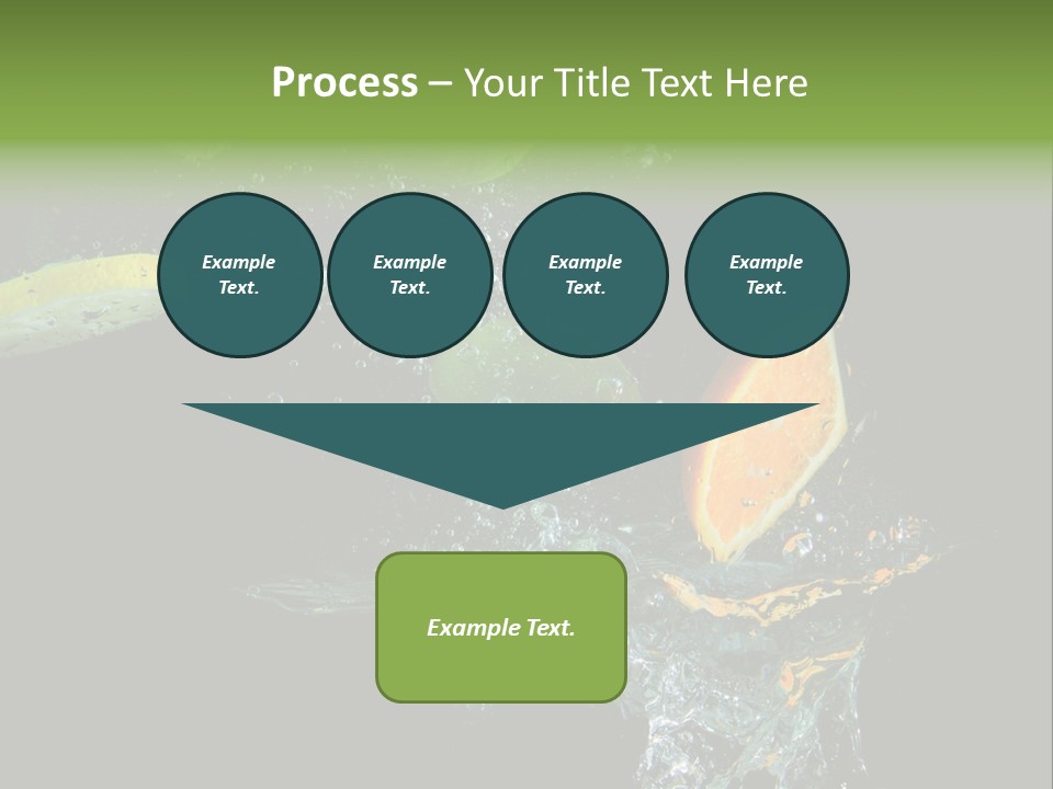 Ripple Water Beverage PowerPoint Template