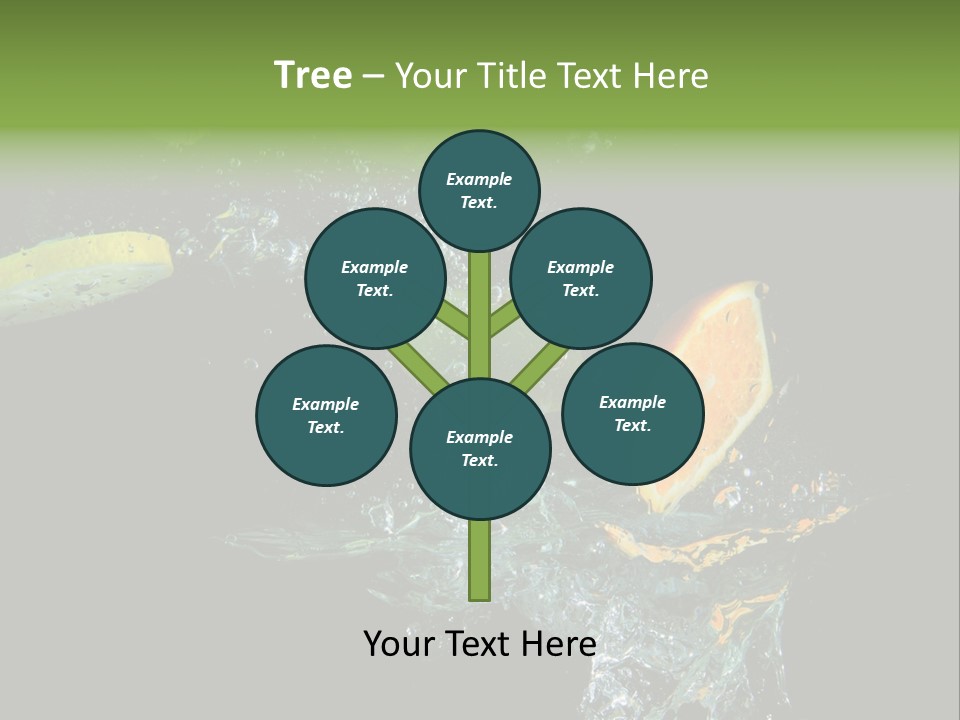 Ripple Water Beverage PowerPoint Template