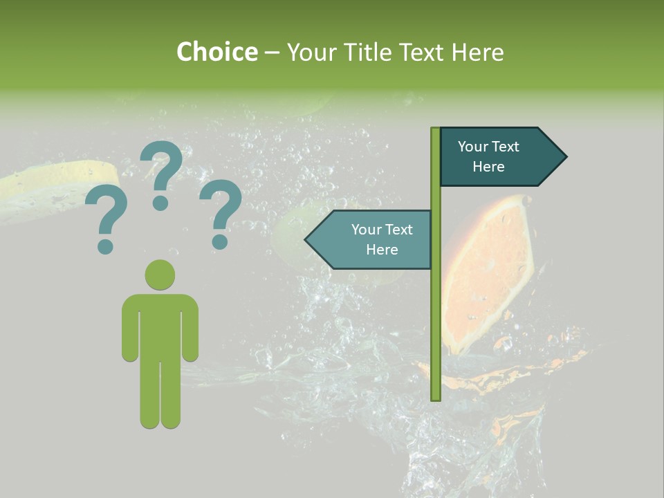 Ripple Water Beverage PowerPoint Template