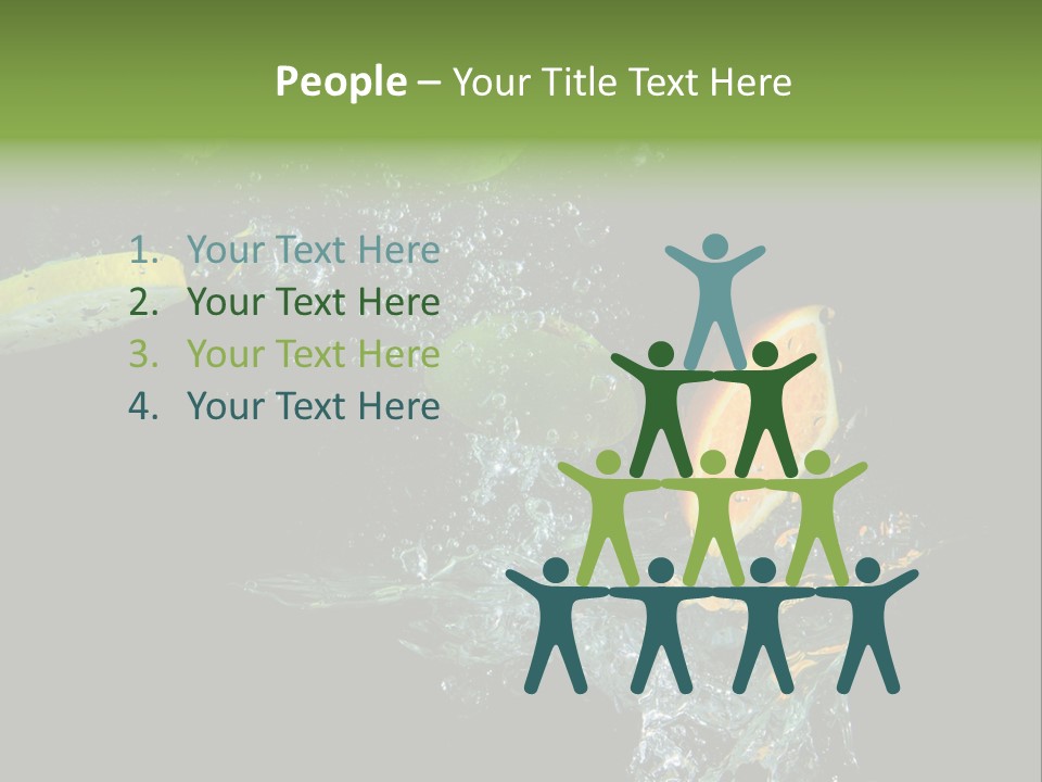 Ripple Water Beverage PowerPoint Template