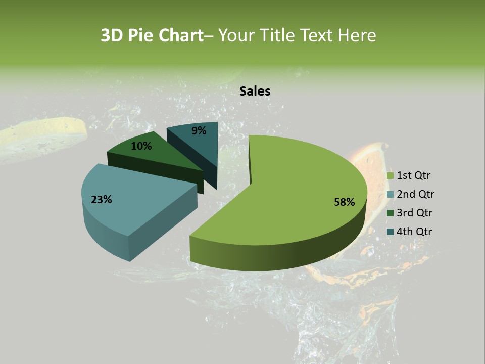 Ripple Water Beverage PowerPoint Template