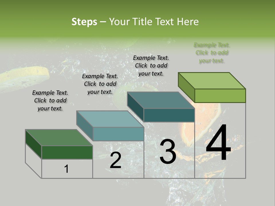 Ripple Water Beverage PowerPoint Template