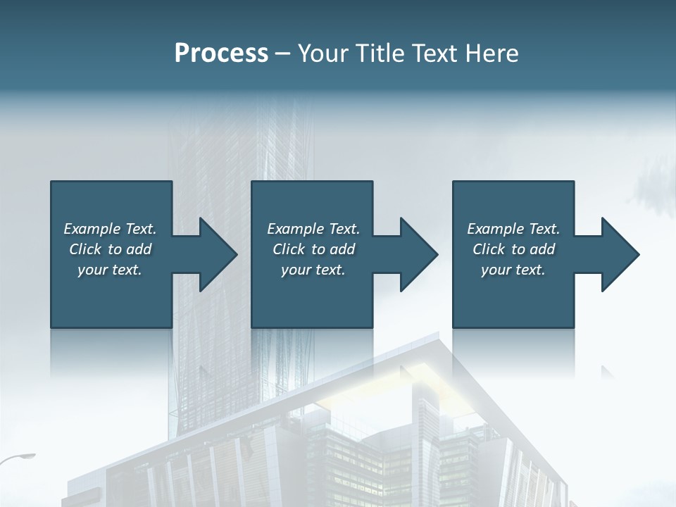 Site Cityscape Cubism PowerPoint Template