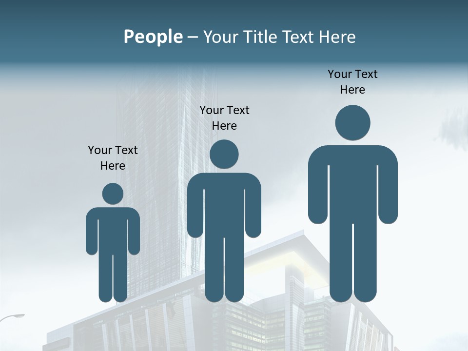 Site Cityscape Cubism PowerPoint Template