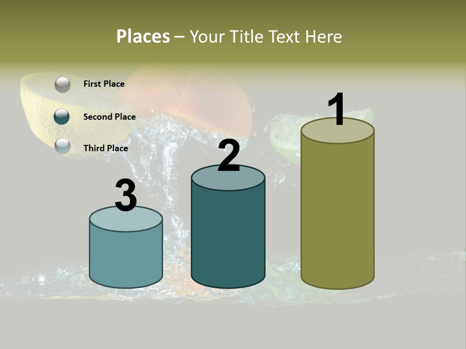 Vital Fruit Lemon PowerPoint Template