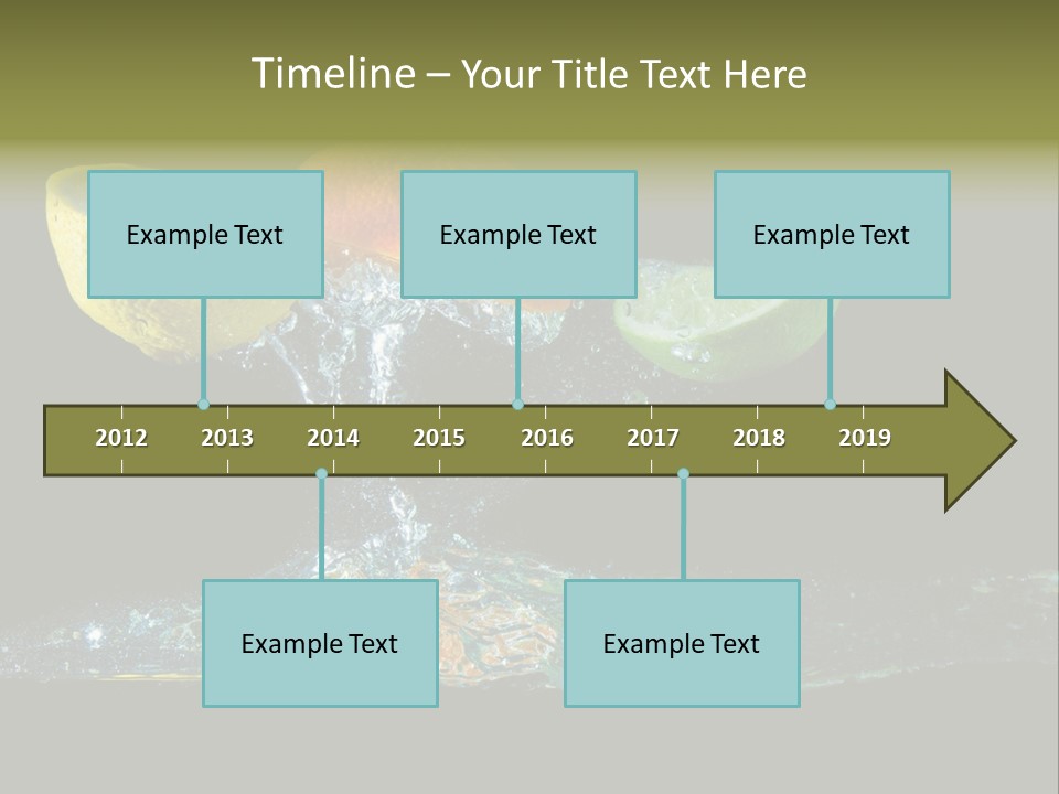 Vital Fruit Lemon PowerPoint Template