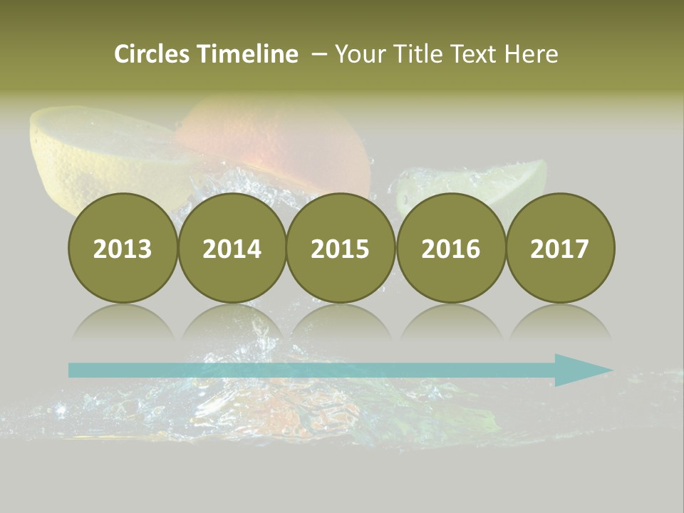 Vital Fruit Lemon PowerPoint Template