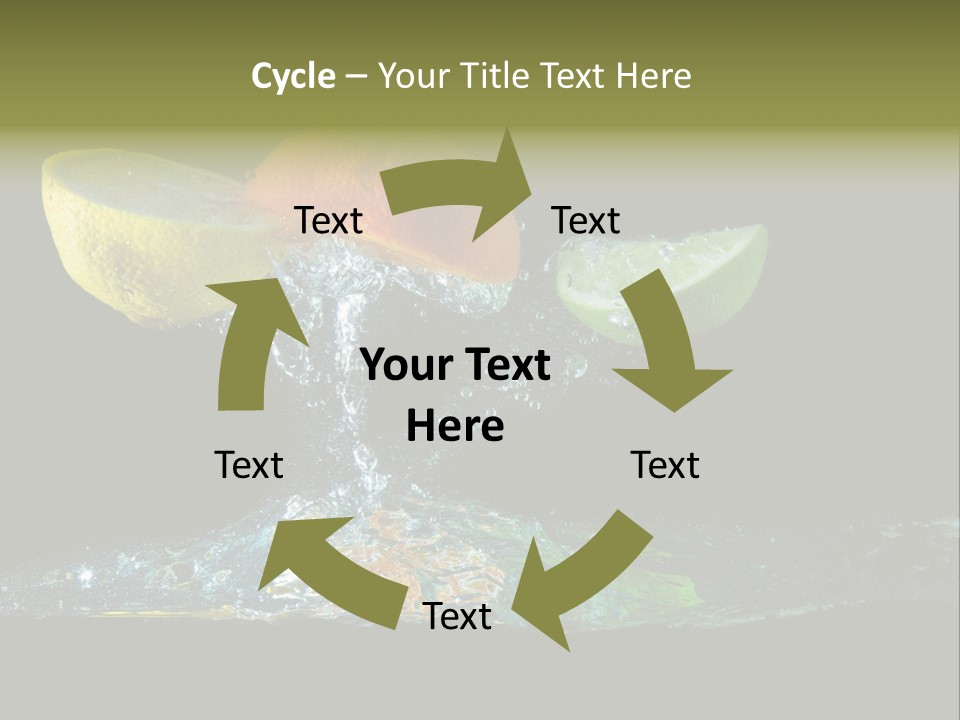 Vital Fruit Lemon PowerPoint Template