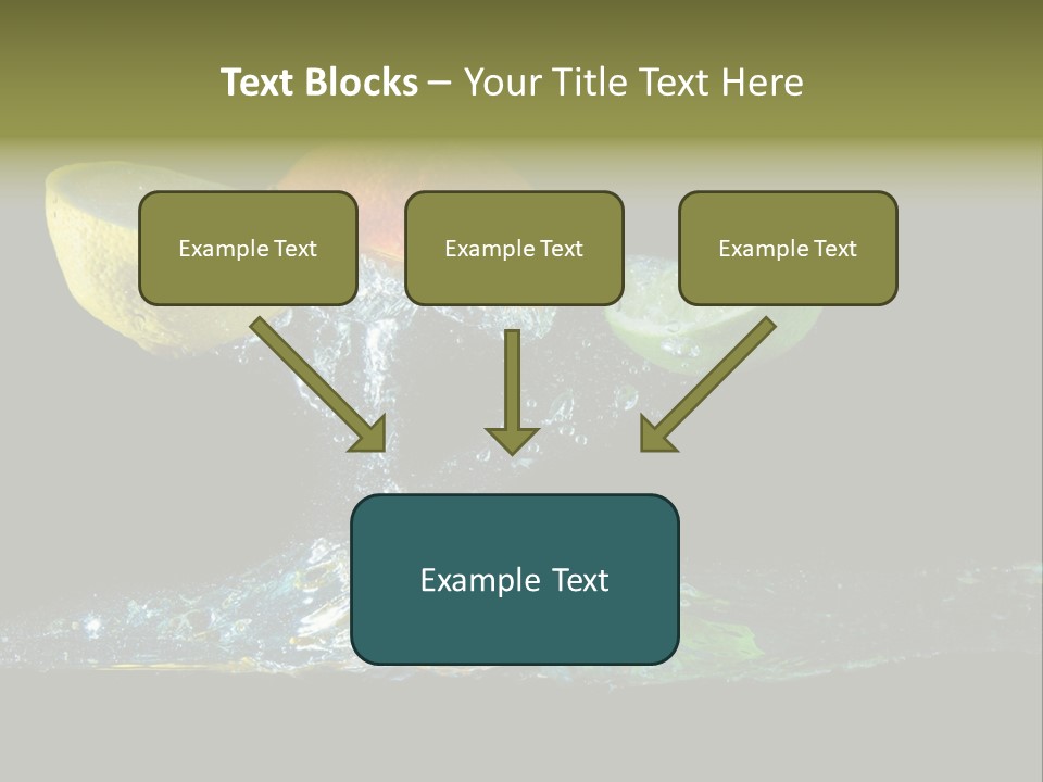 Vital Fruit Lemon PowerPoint Template