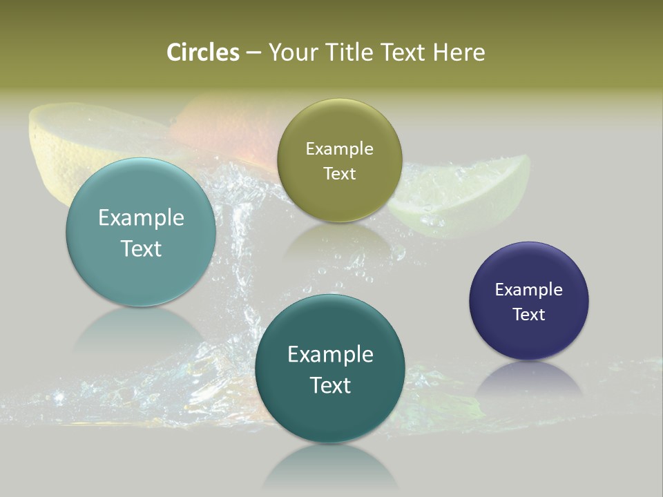 Vital Fruit Lemon PowerPoint Template