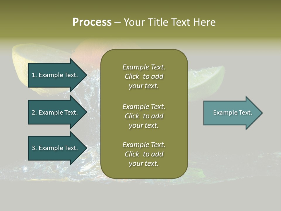 Vital Fruit Lemon PowerPoint Template