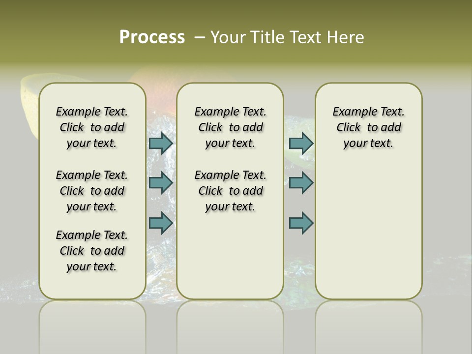 Vital Fruit Lemon PowerPoint Template