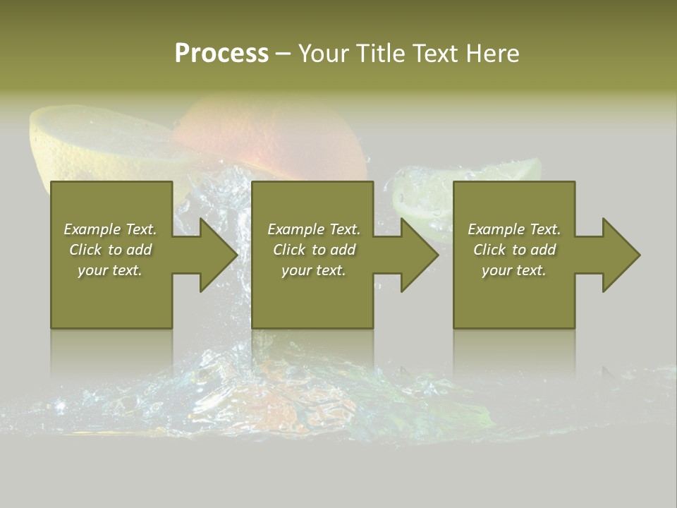 Vital Fruit Lemon PowerPoint Template
